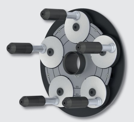  Haweka QuickPlate 5-Loch-Platte mit Standardbolzenköpfen SP259 012 400